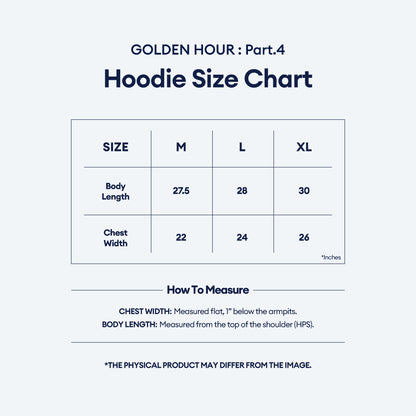 (PRE-ORDER) [HELLO82] ATEEZ - GOLDEN HOUR : PART.4 MERCH - HOODIE (3 SIZES)