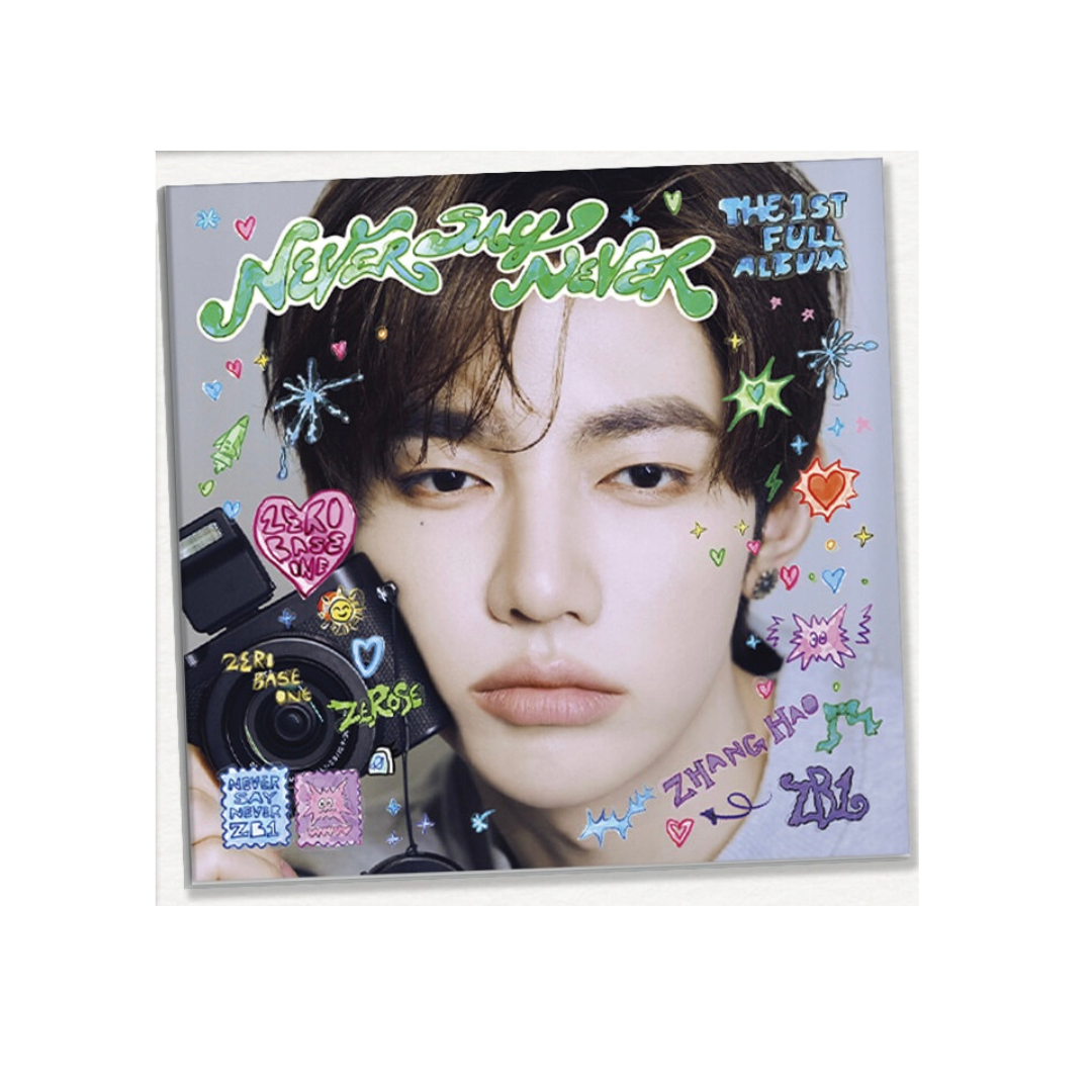 (PRE-ORDER) ZEROBASEONE - THE 1ST FULL ALBUM [NEVER SAY NEVER] DIGIPACK VER. (10 VERSIONS) RANDOM - LightUpK