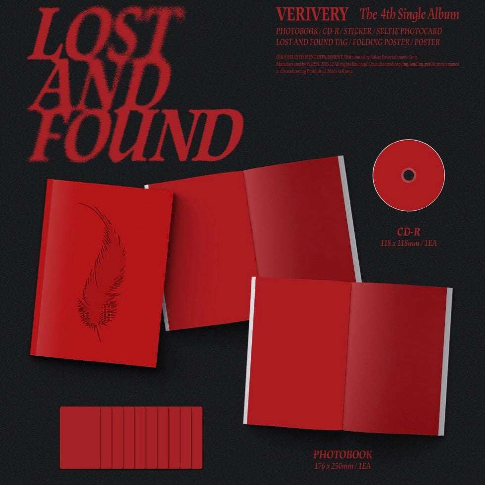 VERIVERY - [4TH SINGLE ALBUM - LOST AND FOUND] (PHOTOBOOK VER.) - LightUpK
