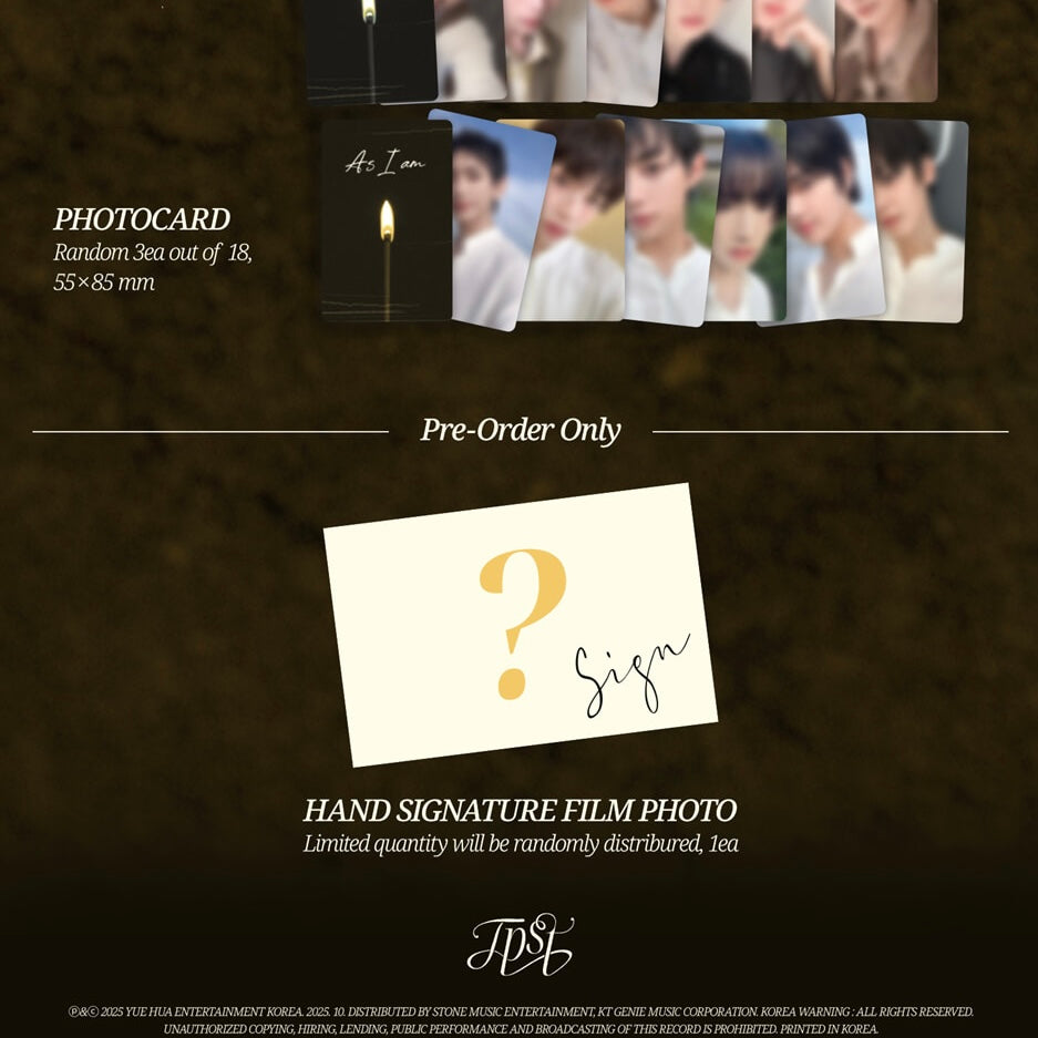 (PRE-ORDER) TEMPEST - 7TH MINI ALBUM [AS I AM] - LightUpK