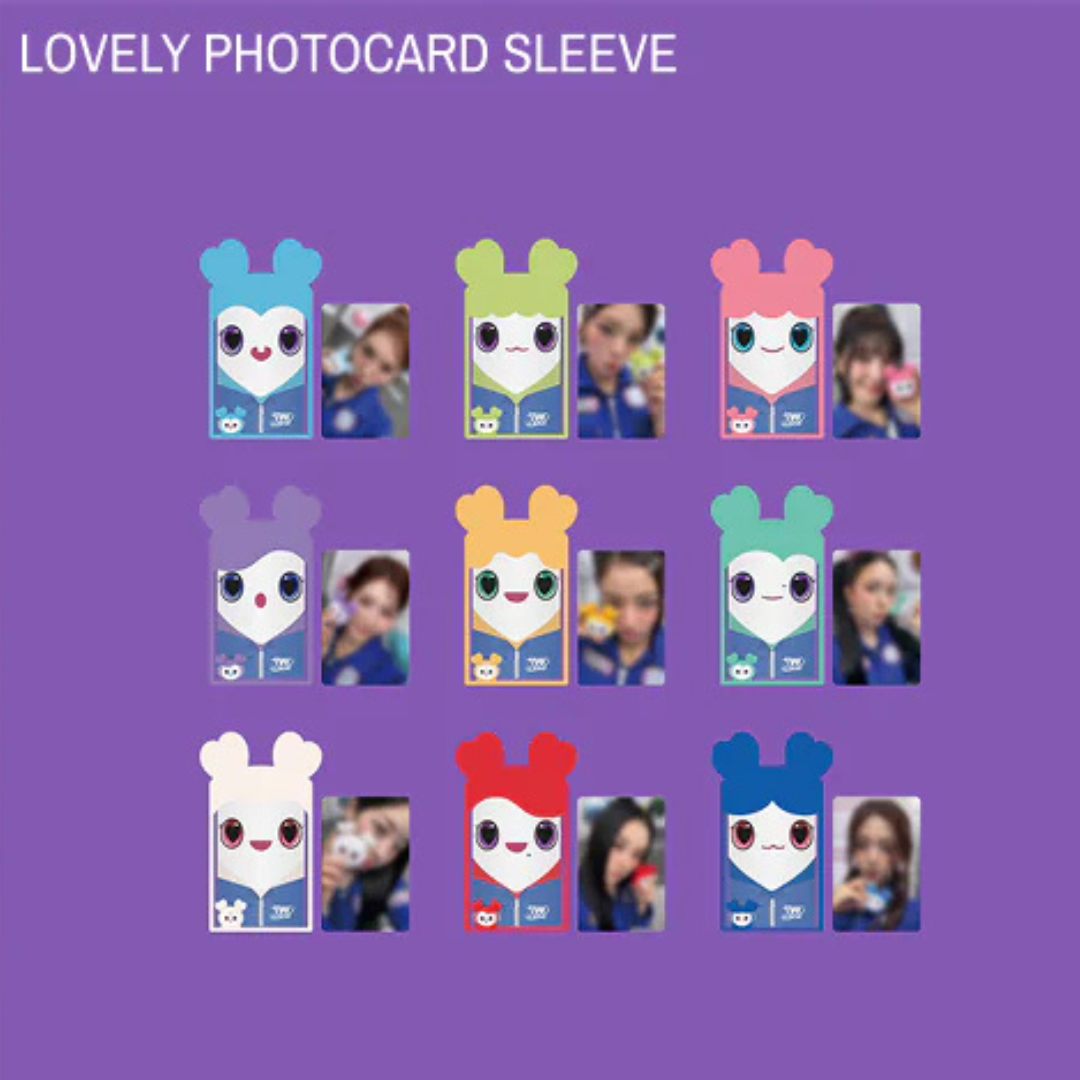 (PRE-ORDER) TWICE - 2025 TWICE FANMEETING <10VE UNIVERSE> - LOVELY PHOTOCARD SLEEVE (9 VERSIONS) - LightUpK