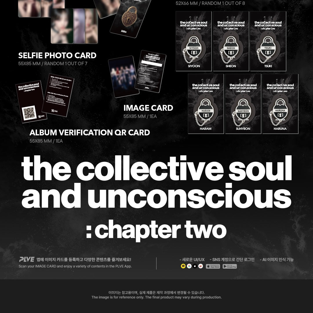 (PRE-ORDER) BILLLIE - 1ST ALBUM [THE COLLECTIVE SOUL AND UNCONSCIOUS: CHAPTER TWO] (ANONYMOUS VER.) - LightUpK