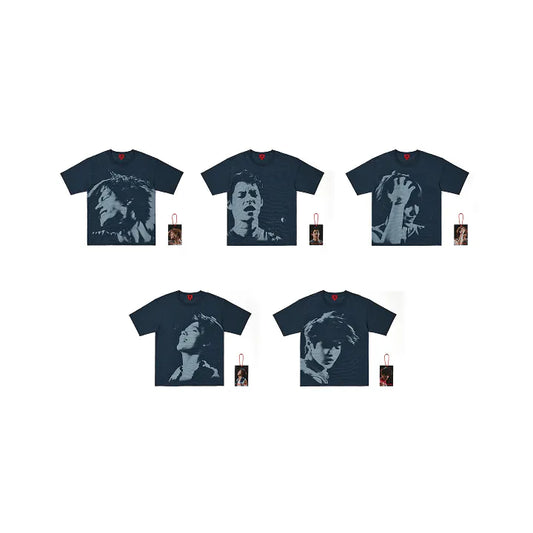 (PRE-ORDER) CORTIS - PHOTO T-SHIRT (NAVY) (20 TYPES)