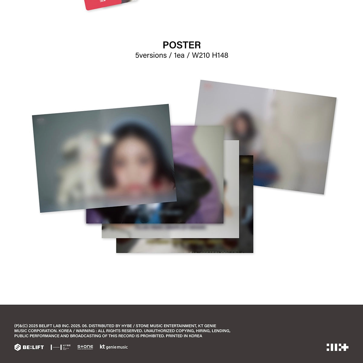 ILLIT - 3RD MINI ALBUM [BOMB] (GLLIT VER.) (5 VERSIONS) - LightUpK