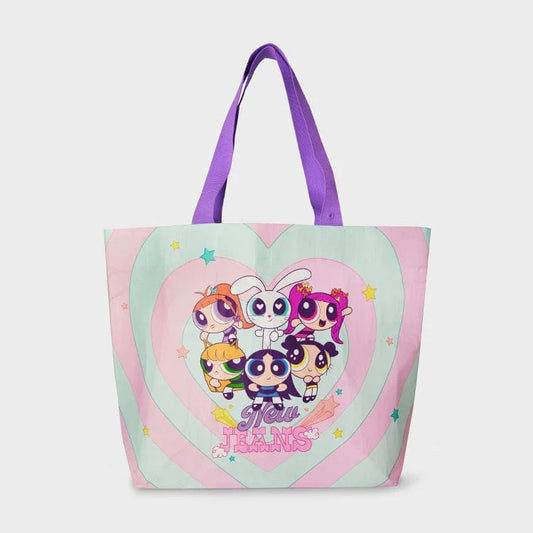 NEWJEANS - THE POWERPUFF GIRLS x NJ REUSABLE BAG (2 VERSIONS)