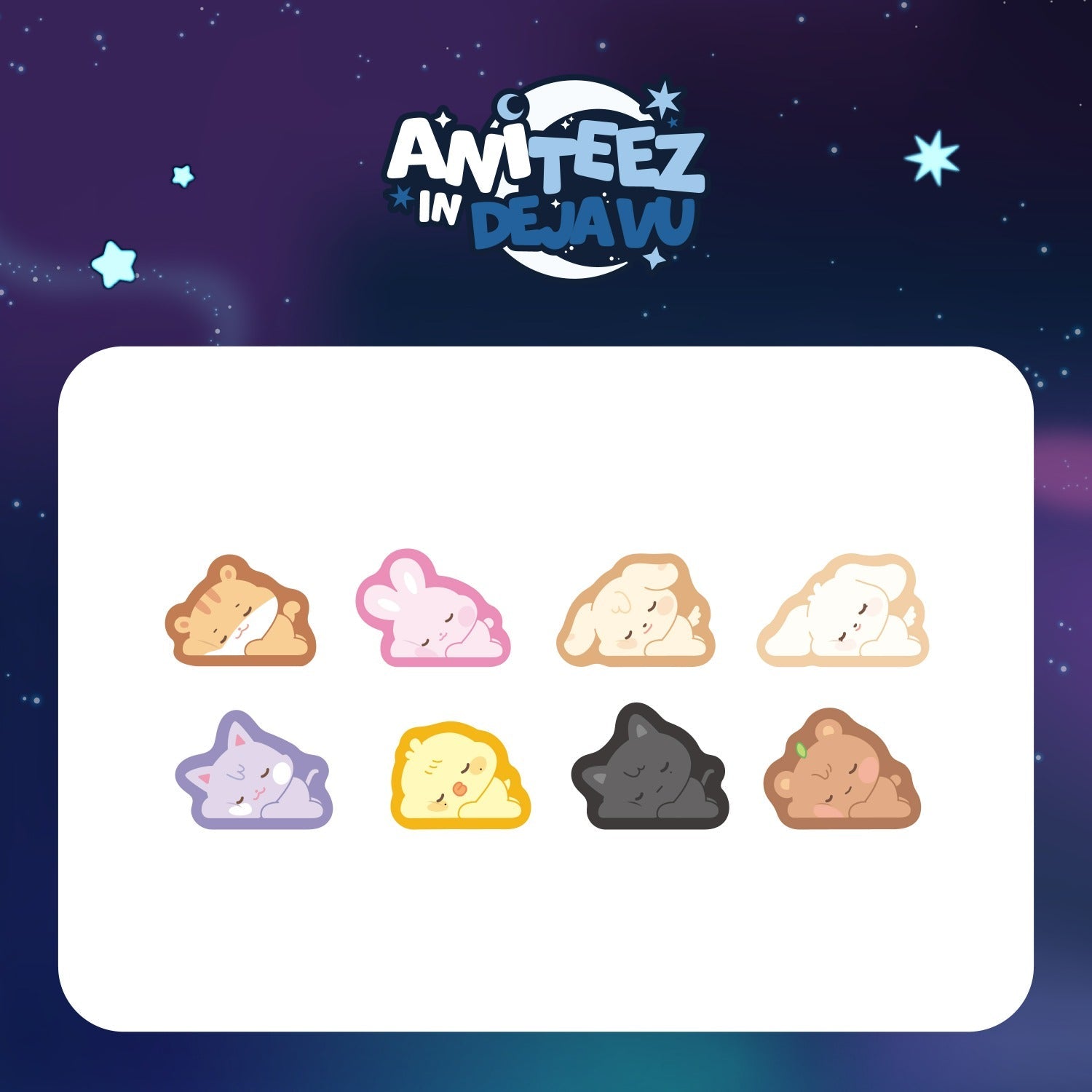 (PRE-ORDER) ATEEZ X ANITEEZ POP-UP [ANITEEZ IN DEJAVU] MD - OFFICIAL MD TINY RUG (8 VERSIONS)