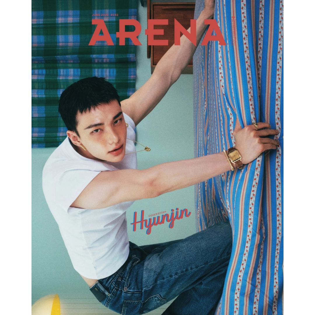 ARENA HOMME 2025. 6 (COVER : STRAY KIDS HYUNJIN) - LightUpK