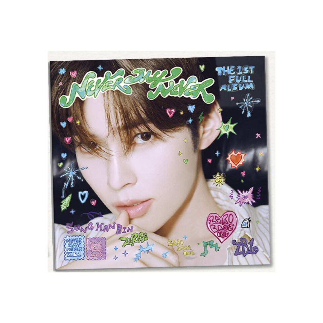 ZEROBASEONE - THE 1ST FULL ALBUM [NEVER SAY NEVER] DIGIPACK VER. (10 V