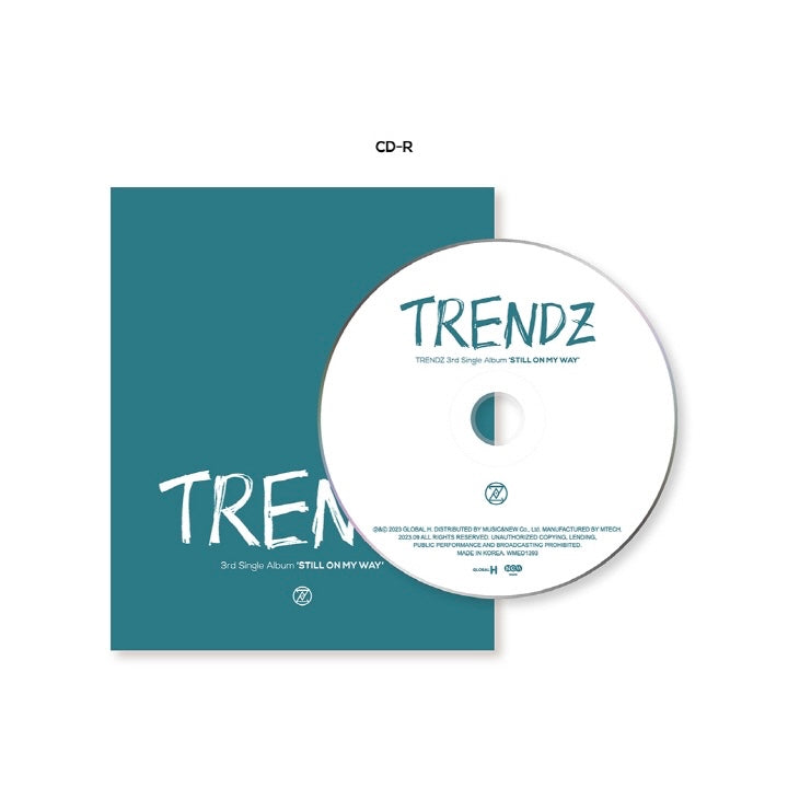 TRENDZ - STILL ON MY WAY (3RD SINGLE ALBUM)