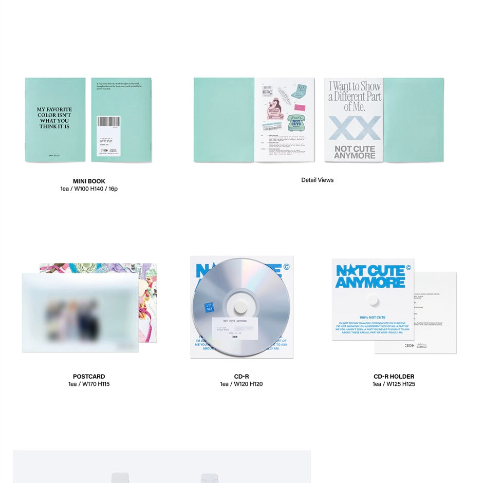 (PRE-ORDER) ILLIT - 1ST SINGLE ALBUM [NOT CUTE ANYMORE] (2 VERSIONS) RANDOM - LightUpK