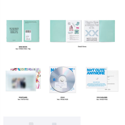 (PRE-ORDER) ILLIT - 1ST SINGLE ALBUM [NOT CUTE ANYMORE] (2 VERSIONS) RANDOM - LightUpK