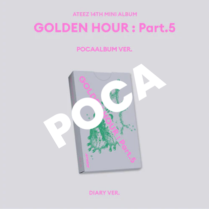 (PRÉCOMMANDE) ATEEZ - GOLDEN HOUR : PART.5 (POCAALBUM) (3 VERSIONS) ALÉATOIRE