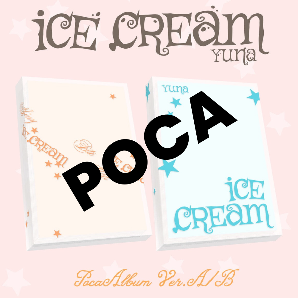 (PRE-ORDER) YUNA (ITZY) - 1ST MINI ALBUM [ICE CREAM] POCAALBUM (2 VERSIONS) RANDOM - LightUpK