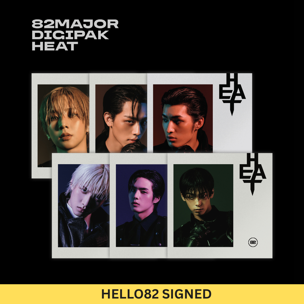 (PRE-ORDER) [hello82] [SIGNED] 82MAJOR - HEAT (DIGIPACK) (6 VERSIONS)