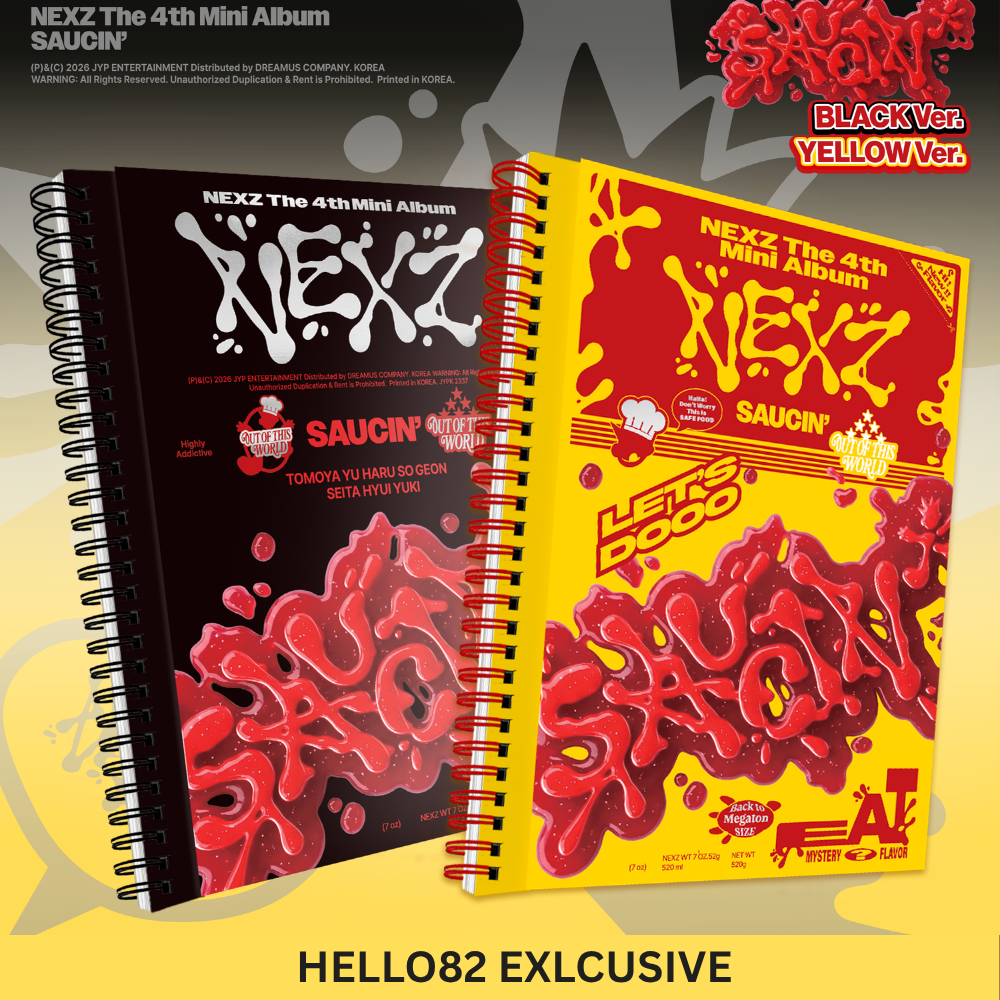 (PRE-ORDER) [hello82] [hello82 EXCLUSIVE] NEXZ - 4TH MINI ALBUM [SAUCIN'] (2 VERSIONS)