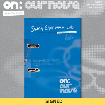 (PRE-ORDER) [SIGNED] EVNNE - 6th Mini Album [on: our noise]
