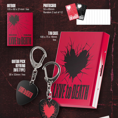 (PRE-ORDER) XDINARY HEROES - 7TH MINI ALBUM [LXVE TO DEATH] TIN CASE VER. - LightUpK