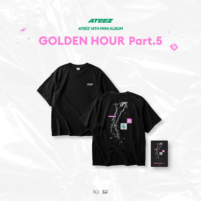 (PRÉCOMMANDE) ATEEZ - POP-UP STORE [GOLDEN HOUR : Part.5] MD 04. T-SHIRT À MANCHES COURTES