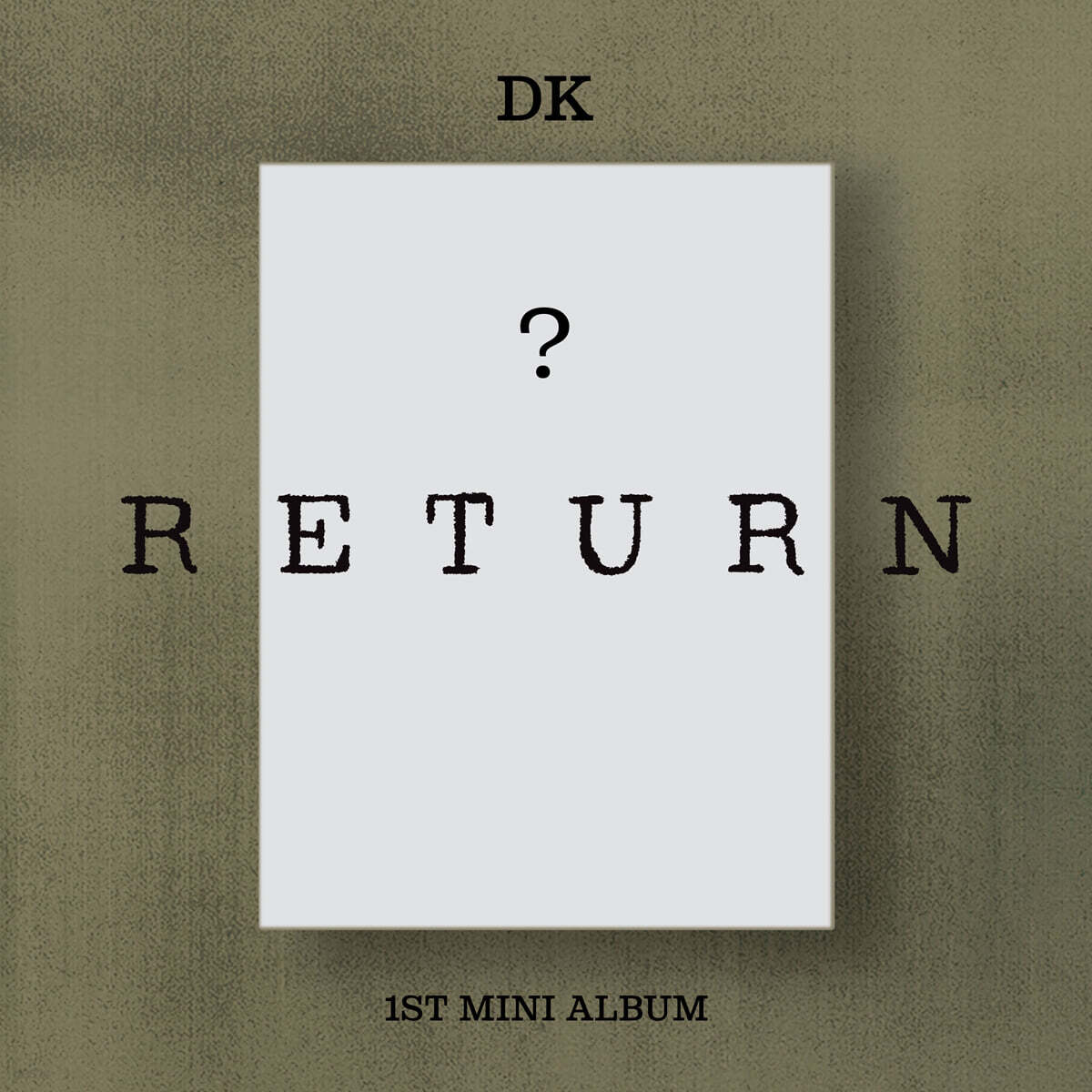 DK (IKON) - 1ST MINI ALBUM [RETURN] - LightUpK