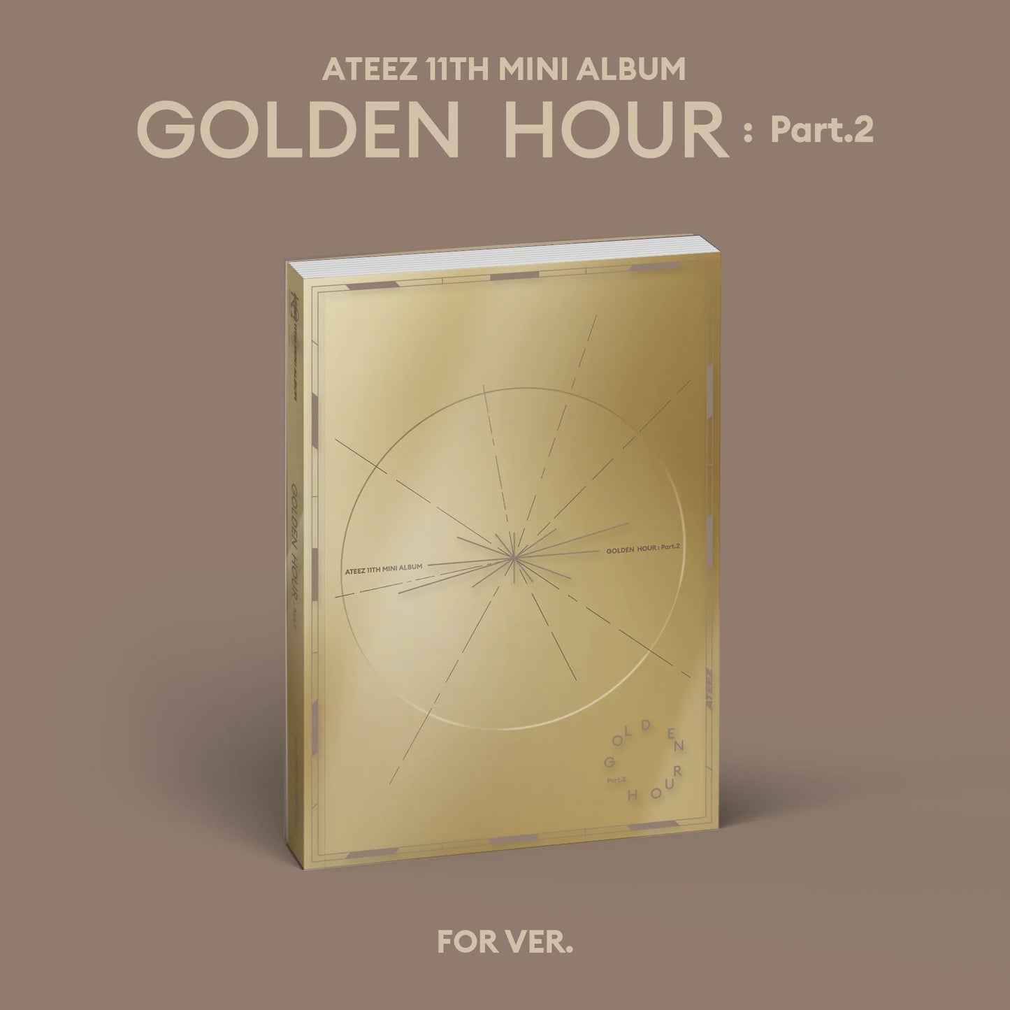 ATEEZ - GOLDEN HOUR : PART 2 (3 VERSIONS)