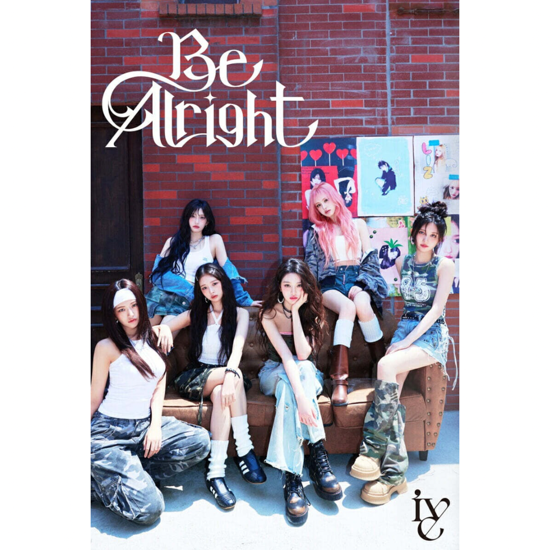 (PRE-ORDER) IVE - BE ALRIGHT [LIMITED EDITION] (3 VERSIONS) - LightUpK