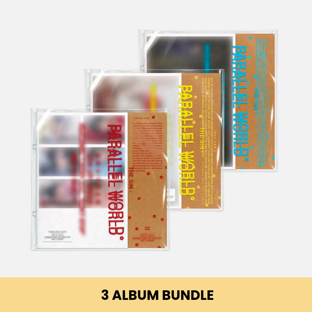 (PRE-ORDER) ENHYPEN - [THE SIN: PARALLEL WORLD] (3 VERSIONS) BUNDLE - LightUpK