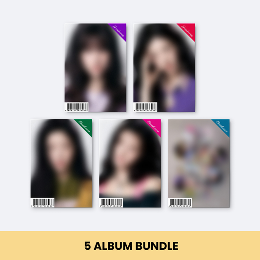 (PRE-ORDER) ILLIT - BREAK EVEN (GLITT VER.) (5 VERSIONS) BUNDLE
