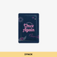 (2 PACK) TWICE - RANDOM TRADING CARDS SET < 2023 TWICE FANMEETING - ONCE AGAIN >