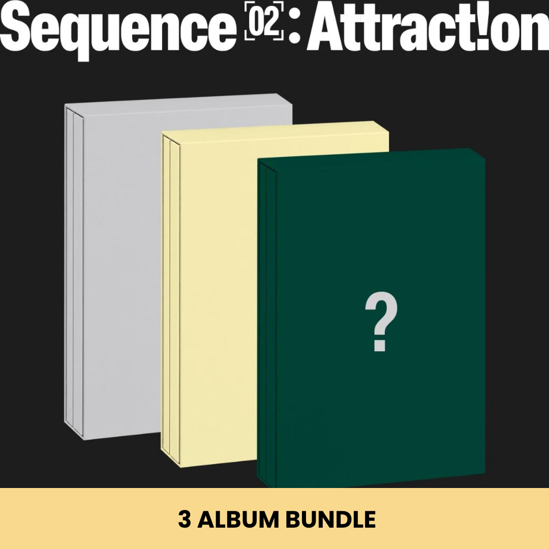 (PRE-ORDER) AND2BLE - 2ST MINI ALBUM [SEQUENCE 02: ATTRACTION] (3 VERSIONS) BUNDLE