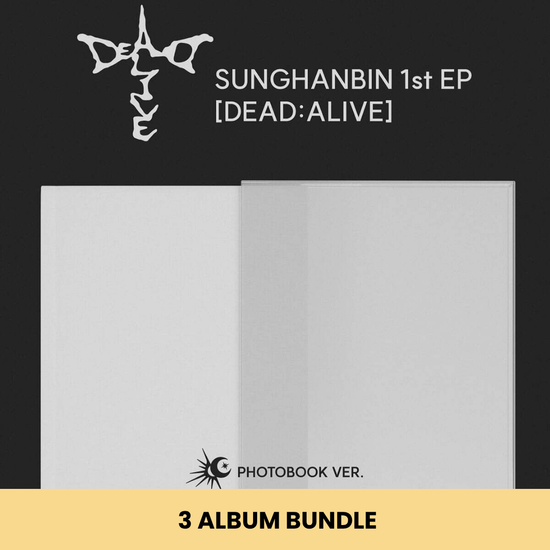 (PRE-ORDER) SUNGHANBIN - 1ST EP ALBUM [DEAD:ALIVE] (3 VERSIONS) BUNDLE