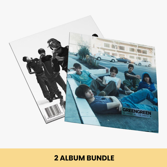 (PRE-ORDER) CORTIS THE 2ND EP [GREENGREEN_playextended] (VINYL VER.) (2 VERSIONS) BUNDLE