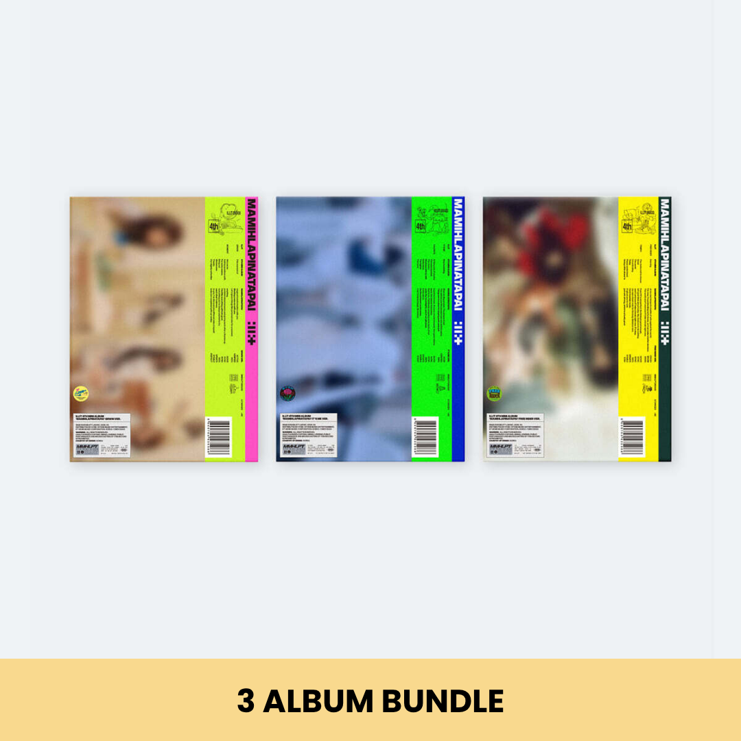 (PRE-ORDER) ILLIT - MAMIHLAPINATAPAI (3 VERSIONS) BUNDLE - LightUpK