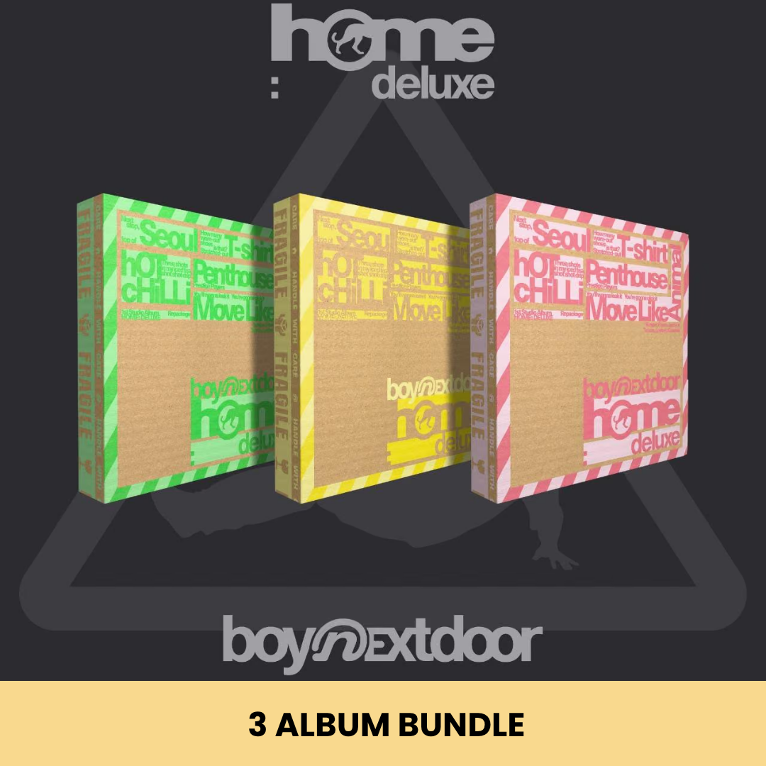 (PRE-ORDER) BOYNEXTDOOR - HOME: DELUXE (3 VERSIONS) BUNDLE