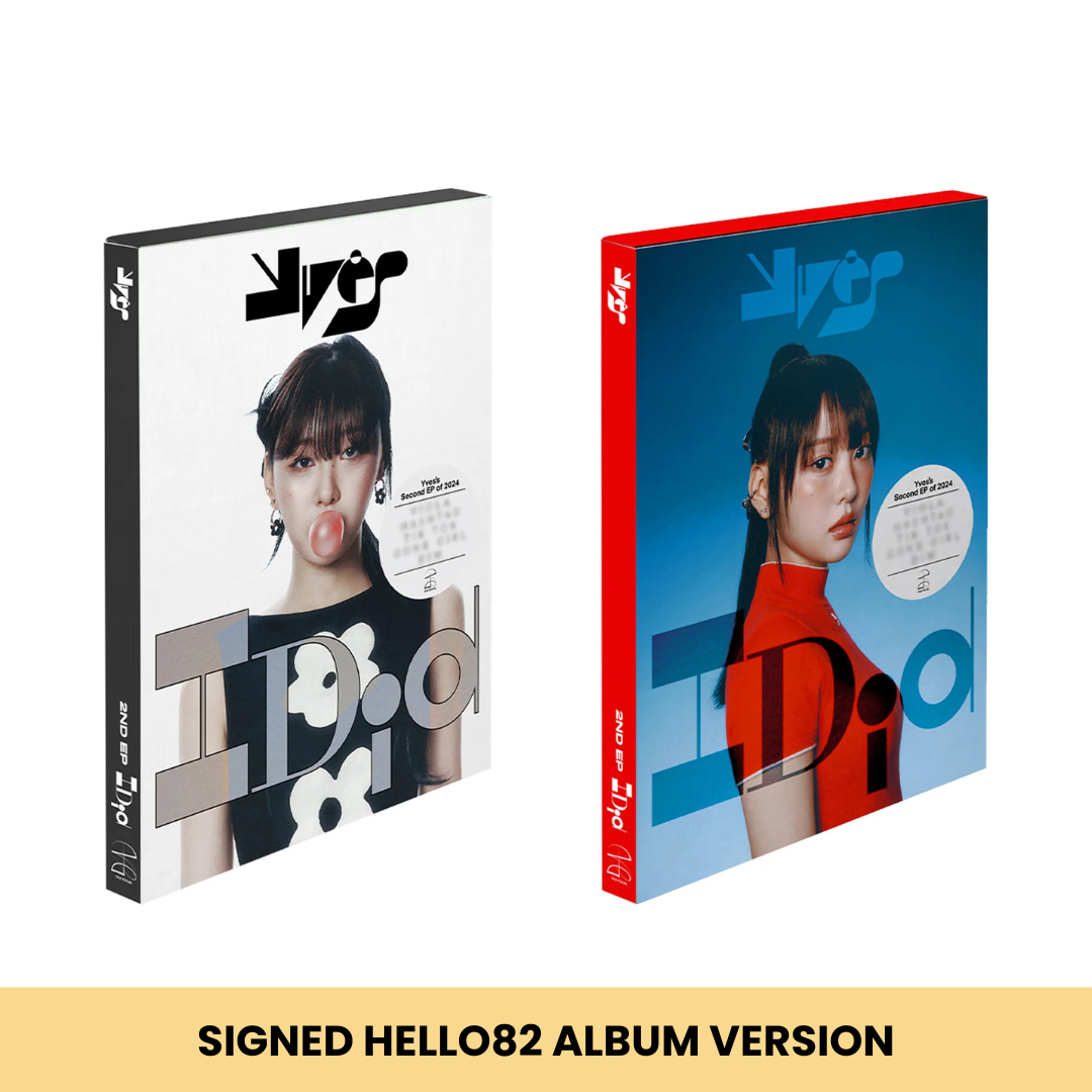 (PRE-ORDER) [HELLO82 SIGNED ALBUM] YVES - I DID (2 VERSIONS) RANDOM