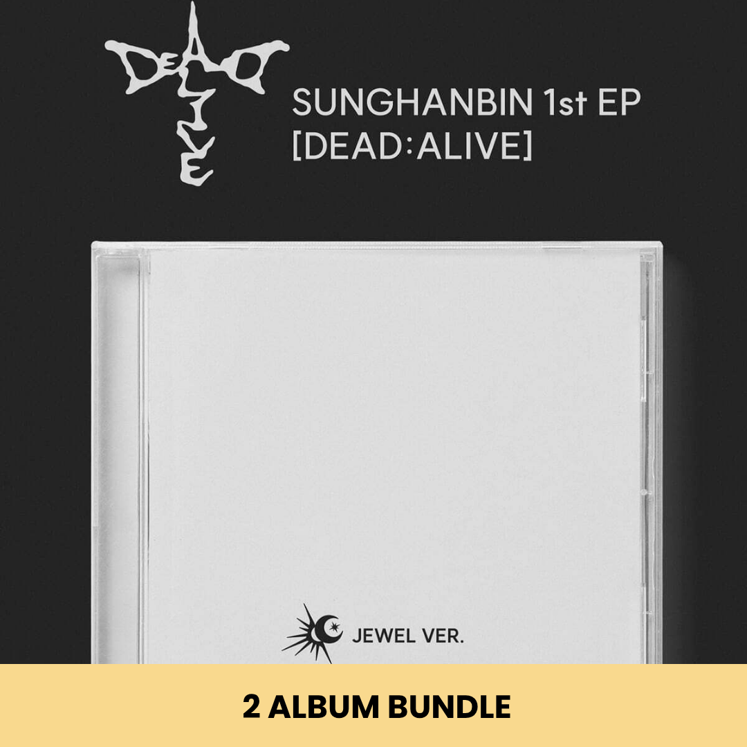 (PRE-ORDER) SUNGHANBIN - 1ST EP ALBUM [DEAD:ALIVE] (JEWEL VER.) (2 VERSIONS) BUNDLE