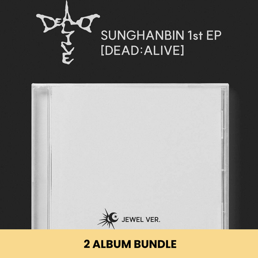 (PRE-ORDER) SUNGHANBIN - 1ST EP ALBUM [DEAD:ALIVE] (JEWEL VER.) (2 VERSIONS) BUNDLE