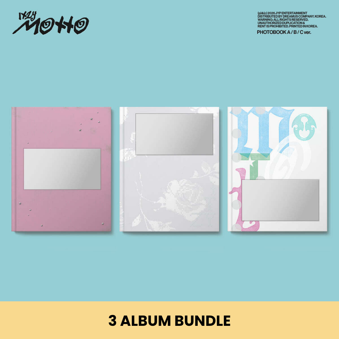 (PRE-ORDER) ITZY - [MOTTO] PHOTOBOOK VER. (3 VERSIONS) BUNDLE