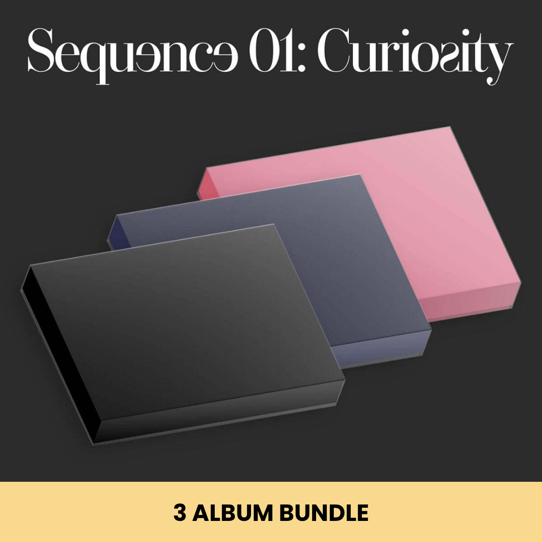 (PRE-ORDER) AND2BLE -1ST MINI ALBUM [SEQUENCE 01: CURIOSITY] (3 VERSIONS) BUNDLE - LightUpK