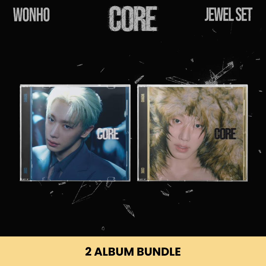 (PRE-ORDER) WONHO - EP [CORE] (JEWEL VER.) (2 VERSIONS) BUNDLE