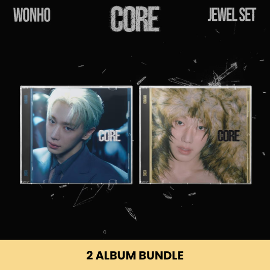 (PRE-ORDER) WONHO - EP [CORE] (JEWEL VER.) (2 VERSIONS) BUNDLE