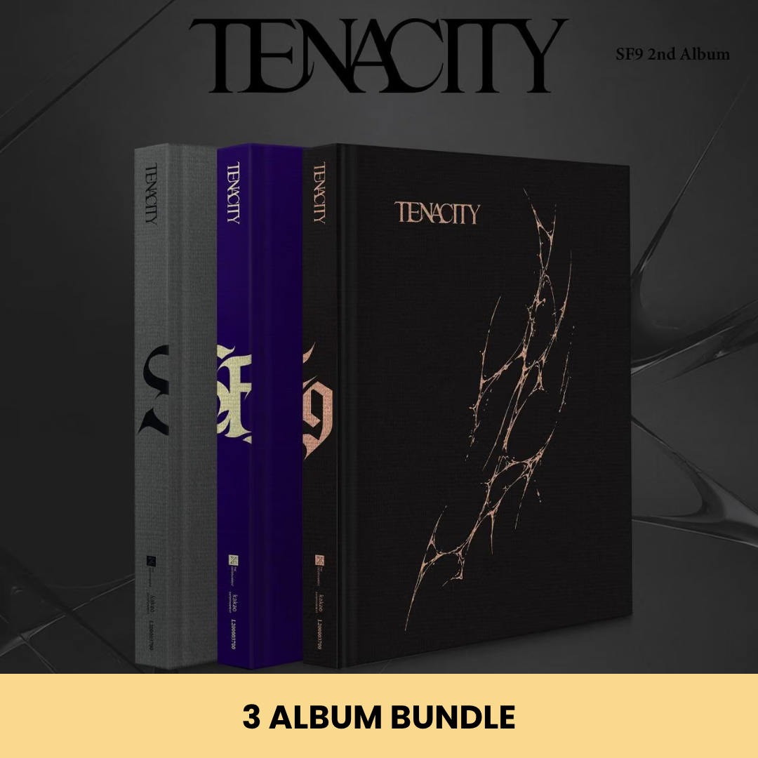 (PRE-ORDER) SF9 - 2ND ALBUM [TENACITY] (3 VERSIONS) BUNDLE