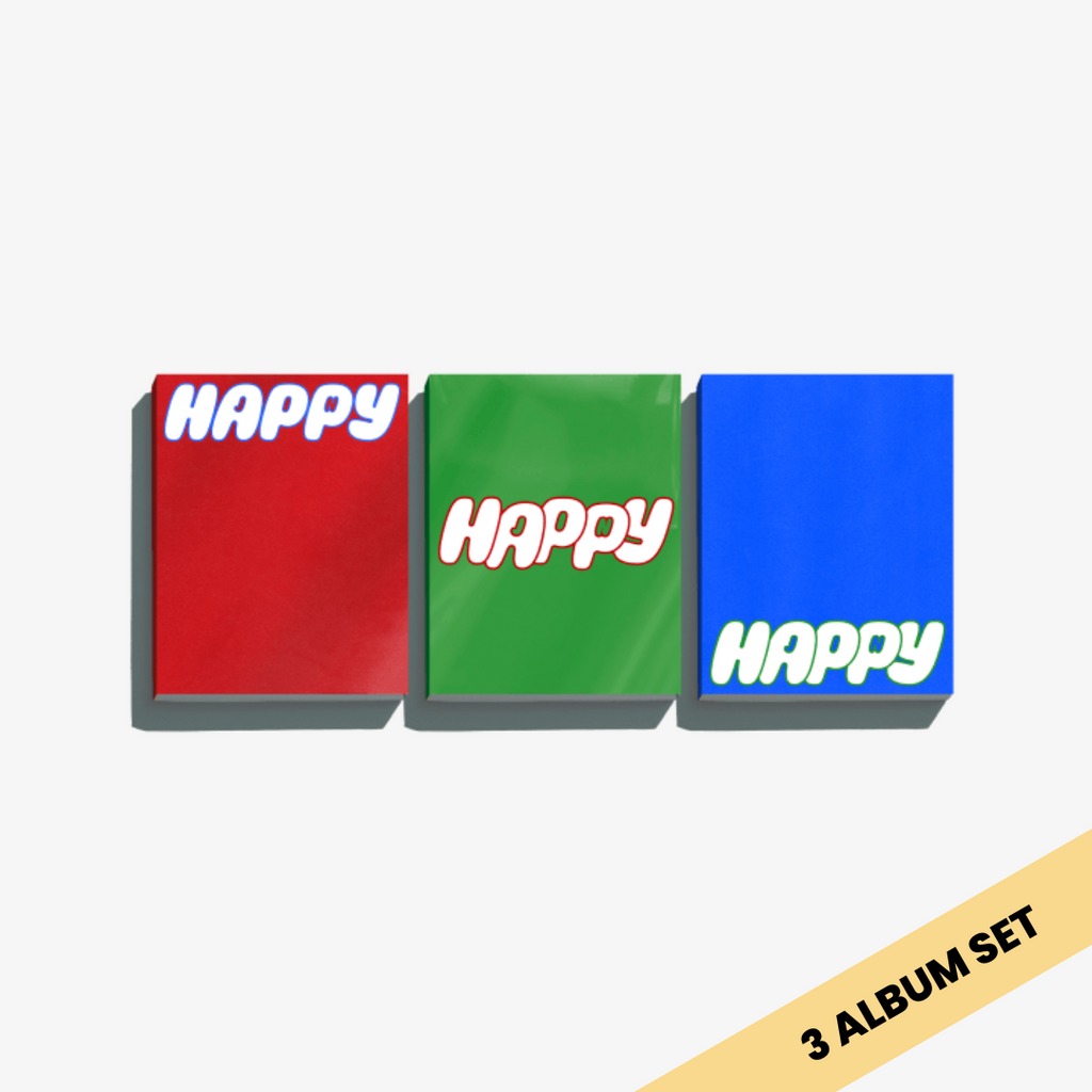 (PRE-ORDER) JIN (BTS) - HAPPY (3 VERSIONS) SET