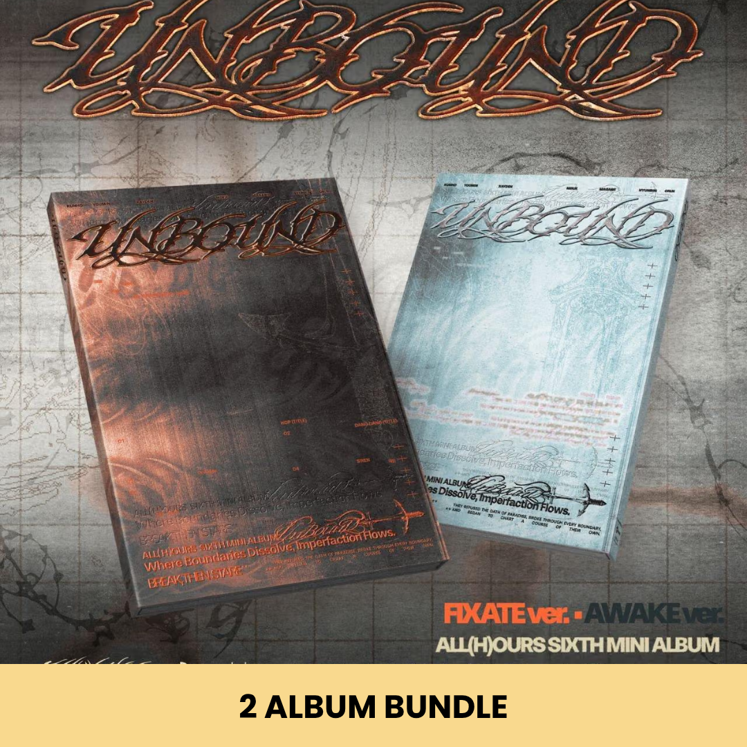(PRE-ORDER) ALL(H)OURS - 6TH MINI ALBUM [UNBOUND] (2 VERSIONS) BUNDLE