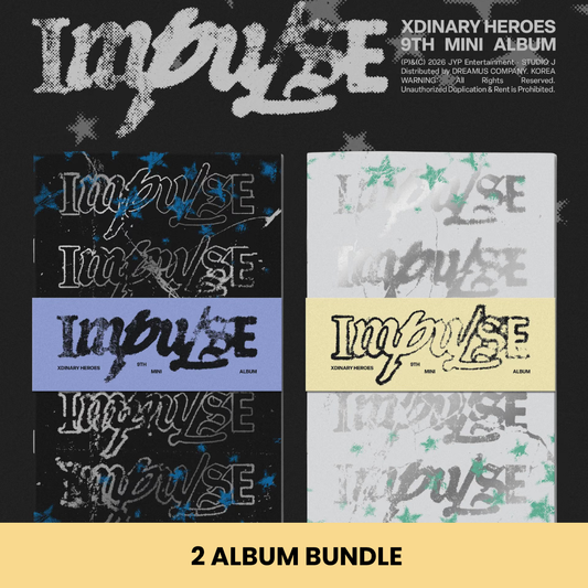 (PRE-ORDER) XDINARY HEROES - 9TH MINI ALBUM [IMPULSE] (2 VERSIONS) BUNDLE