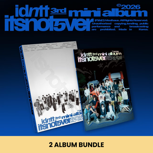 (PRE-ORDER) IDNTT - 3RD MINI ALBUM [ITSNOTOVER] (2 VERSIONS) BUNDLE