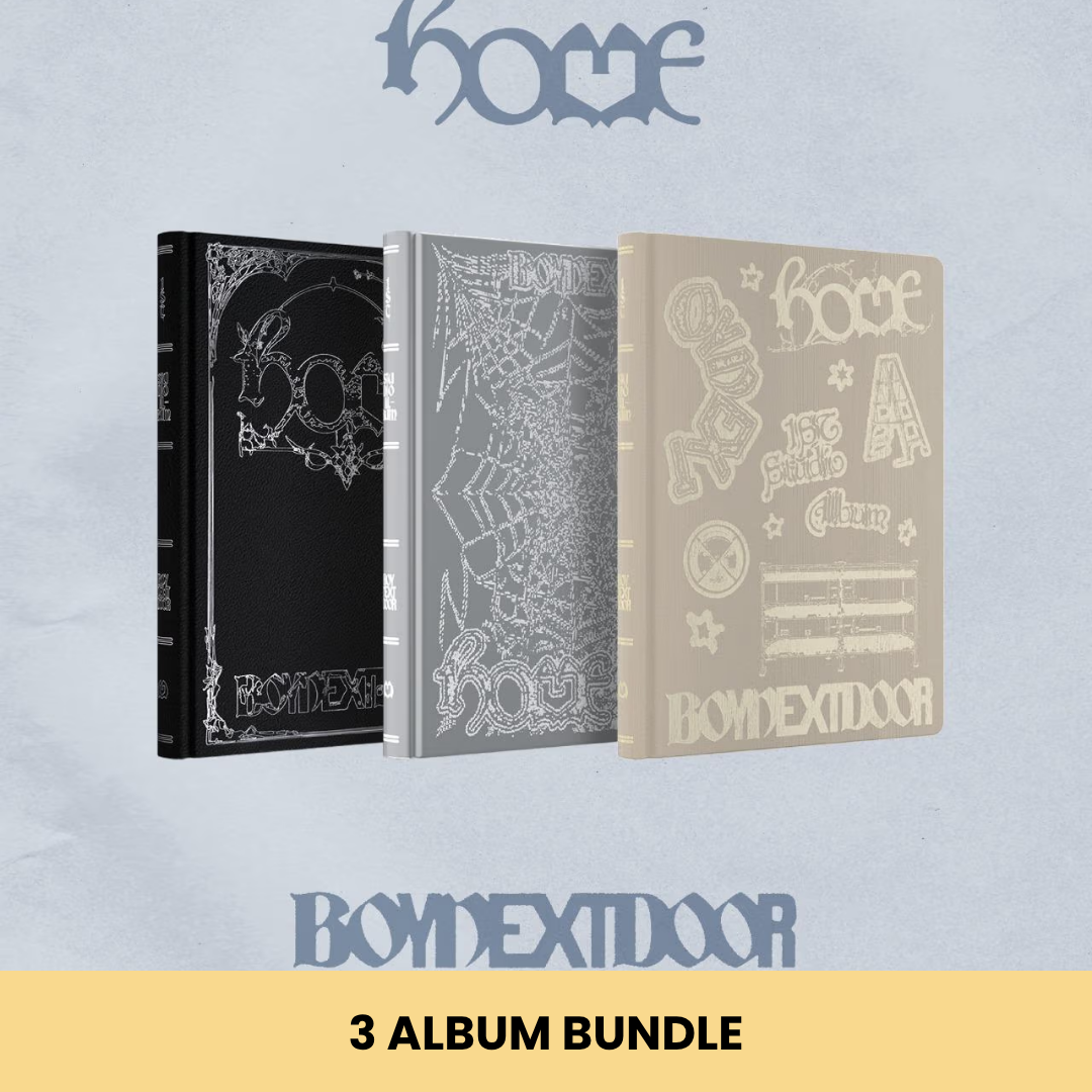 (PRE-ORDER) BOYNEXTDOOR - 1ST STUDIO ALBUM 'HOME' (3 VERSIONS) BUNDLE