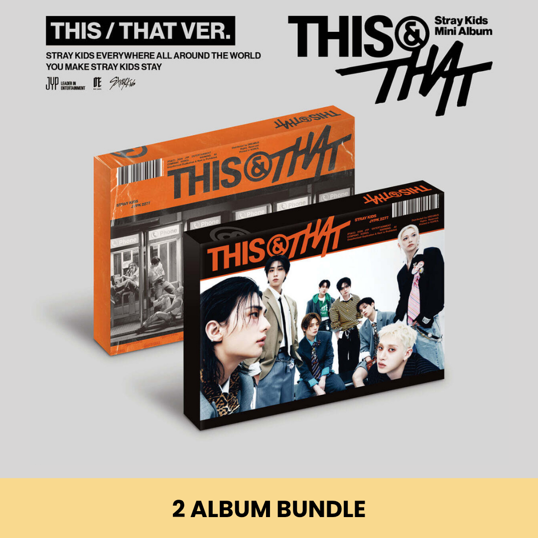 (PRÉCOMMANDE) STRAY KIDS - THIS & THAT (2 VERSIONS) LOT