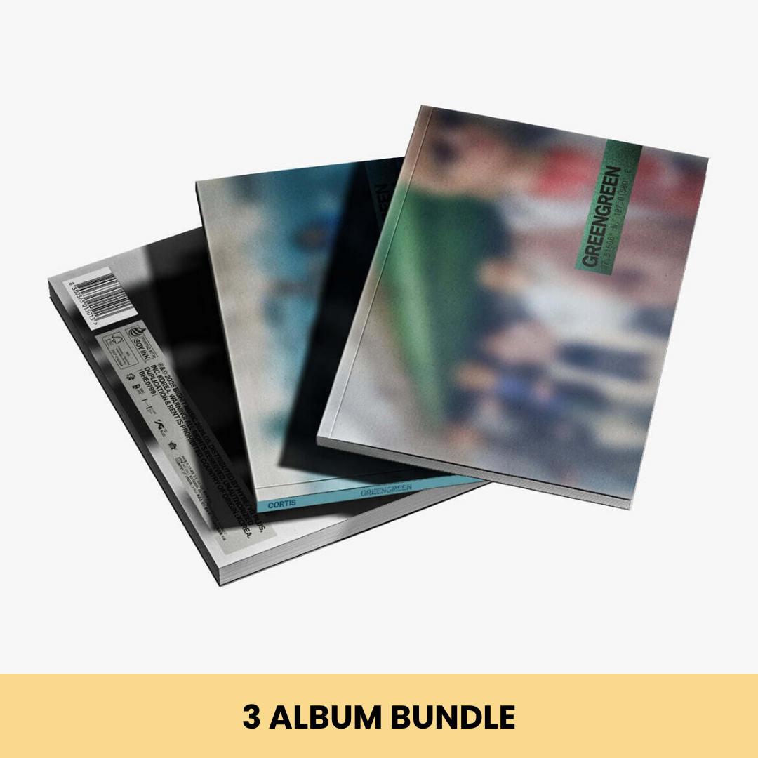 (PRE-ORDER) CORTIS - GREENGREEN (3 VERSIONS) BUNDLE - LightUpK