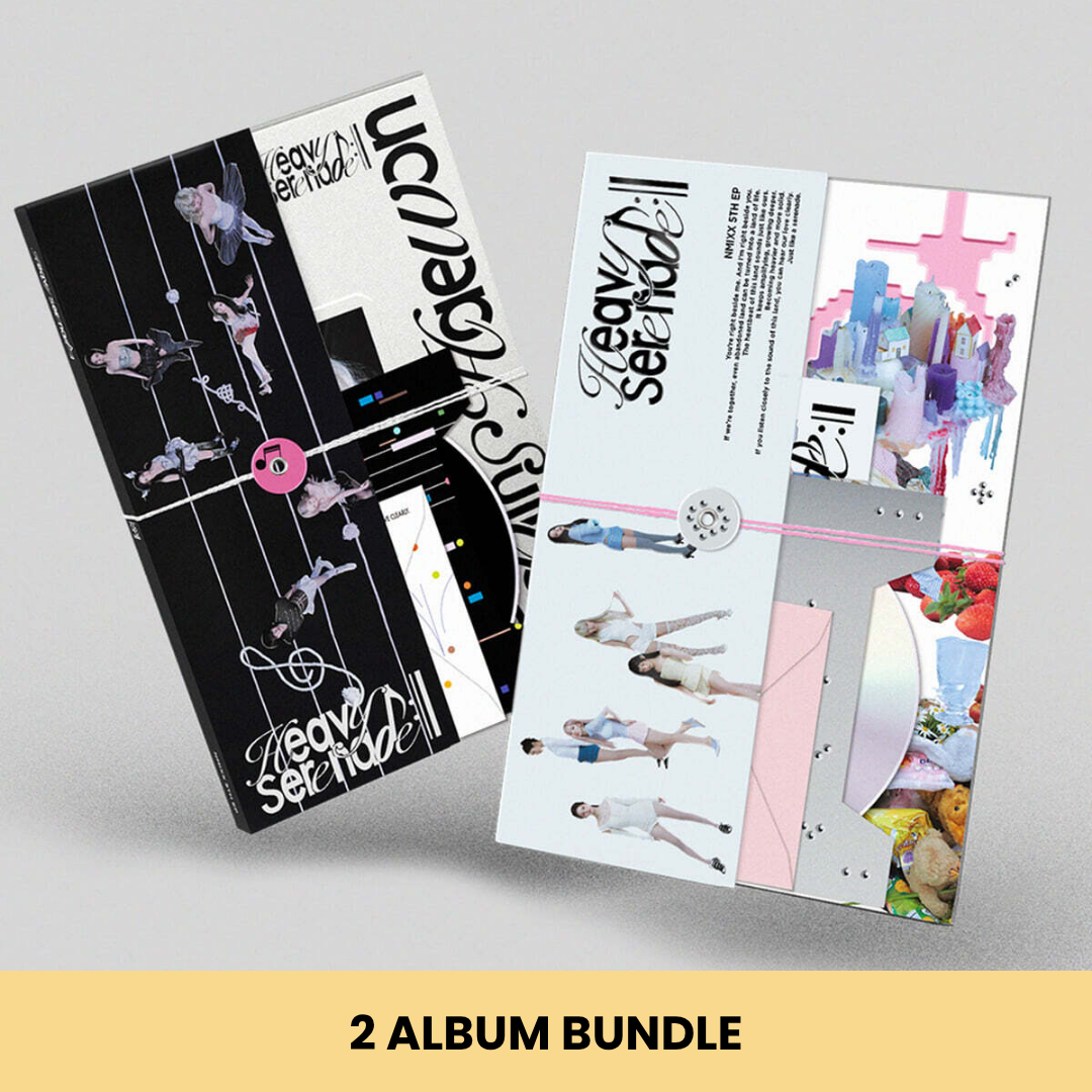 (PRE-ORDER) NMIXX - 5TH EP [HEAVY SERENADE] (2 VERSIONS) BUNDLE - LightUpK