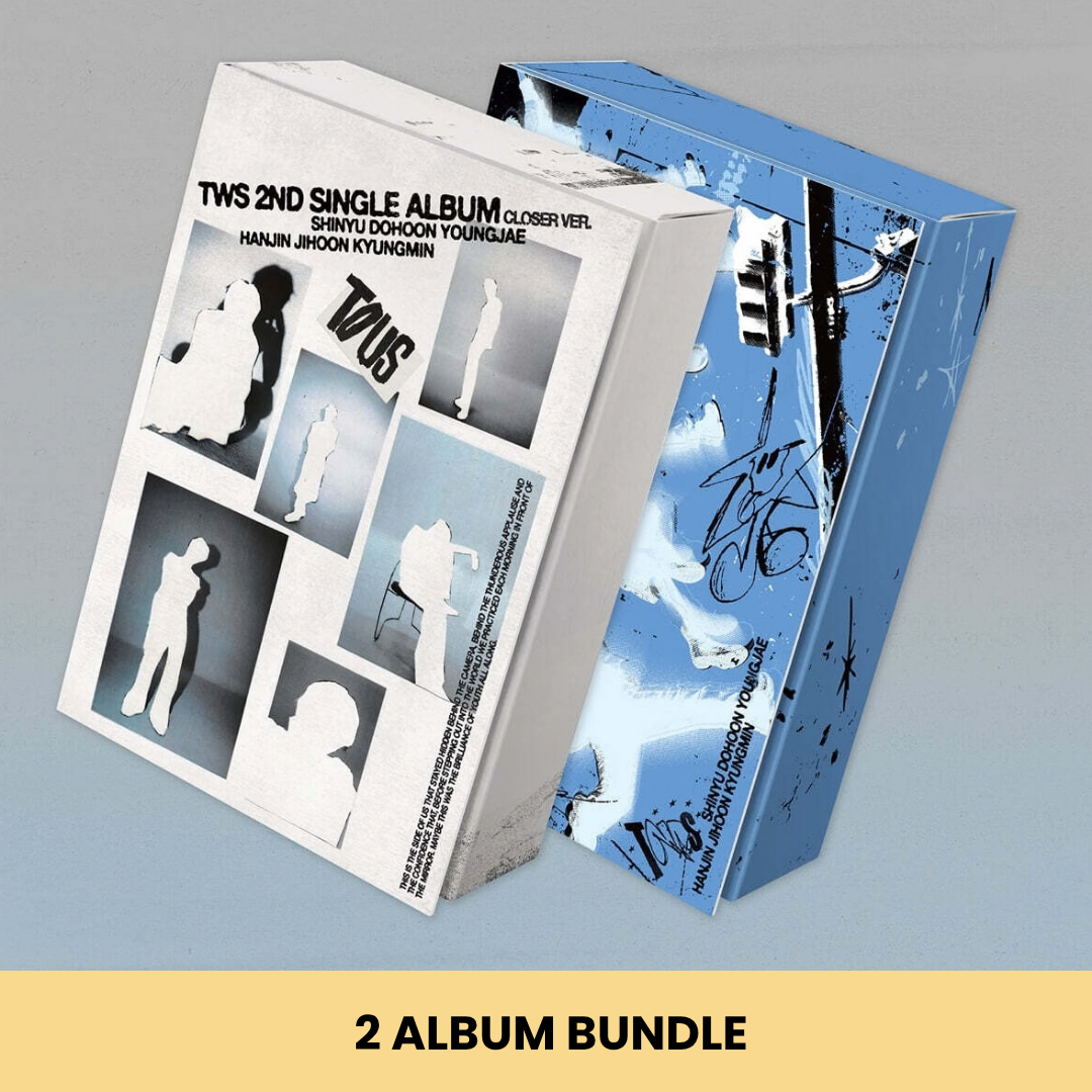 (PRE-ORDER) TWS - 2ND SINGLE ALBUM [TO US] (2 VERSIONS) BUNDLE